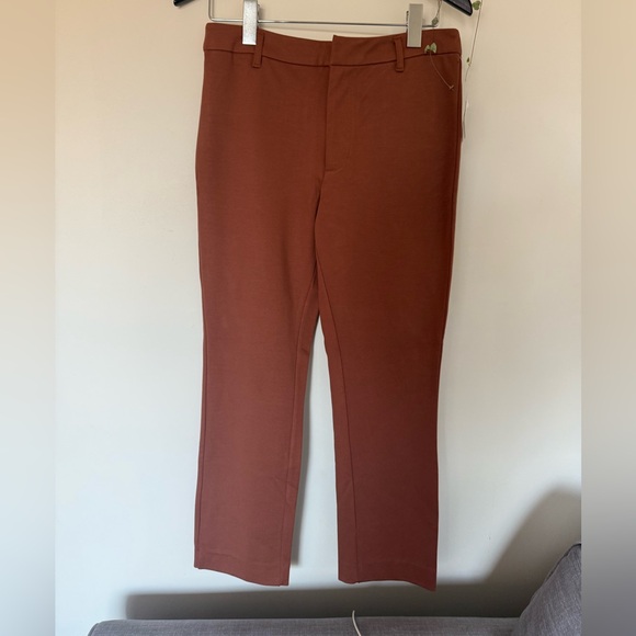 Free People Pants - Free People Molly Slim Pant Size 10 in Taupe NWT
